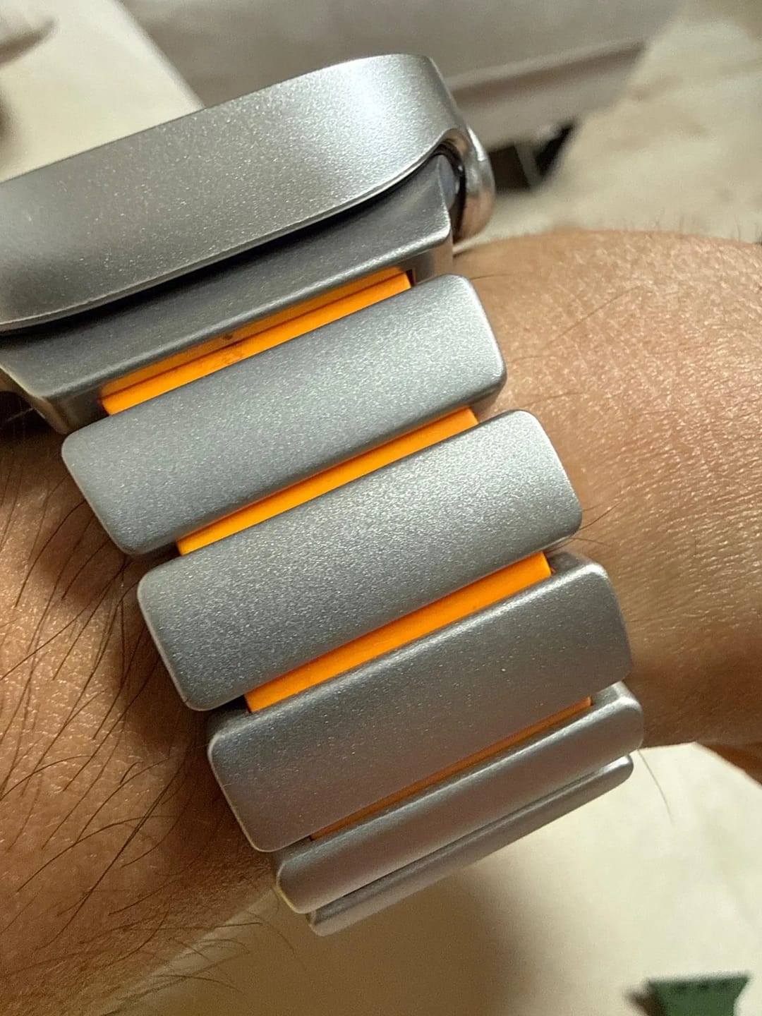 Customer photo review of WatchBand Titanium Sport