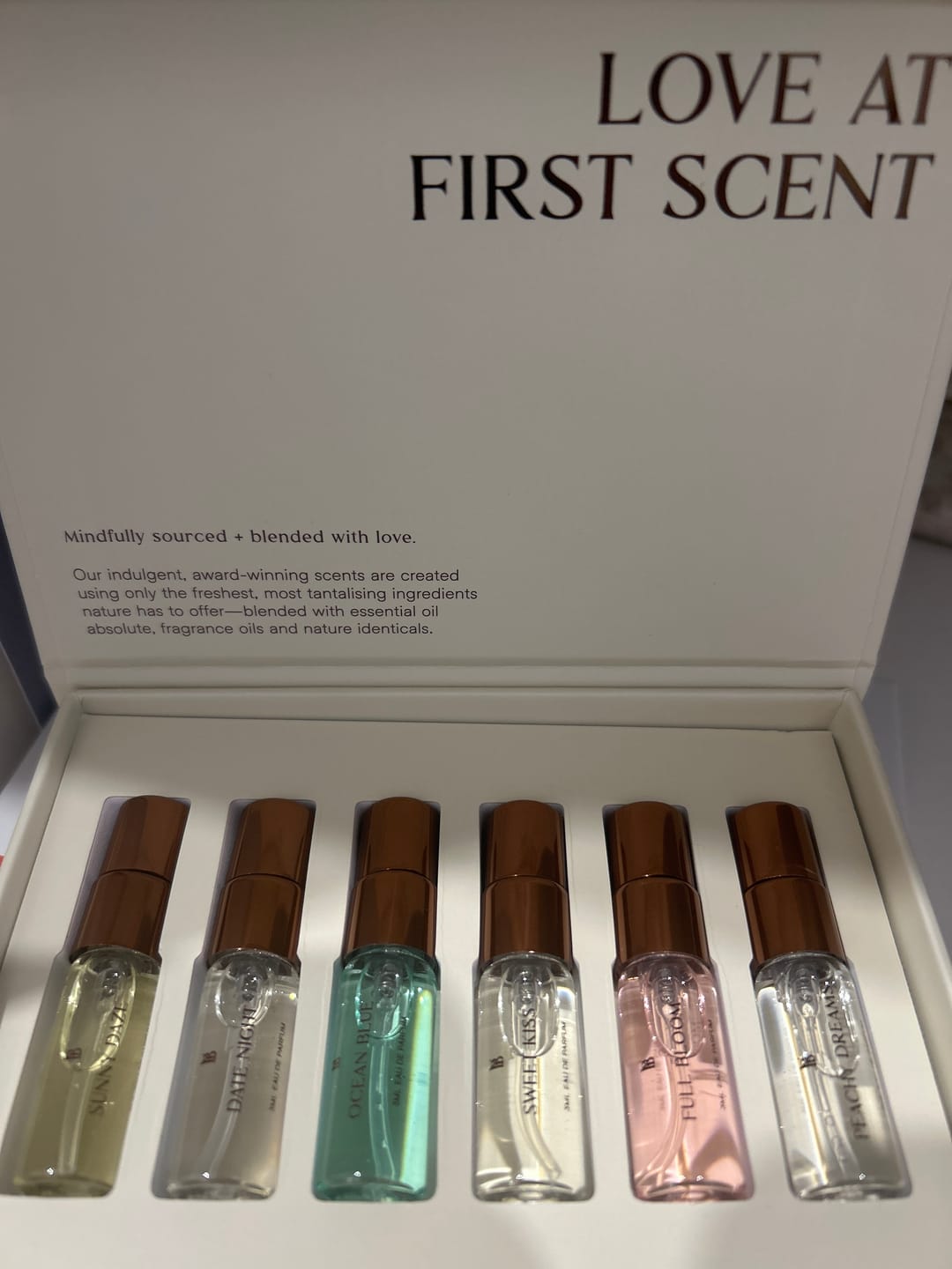 Customer photo review of 6 PCE DISCOVERY SET - PRE ORDER