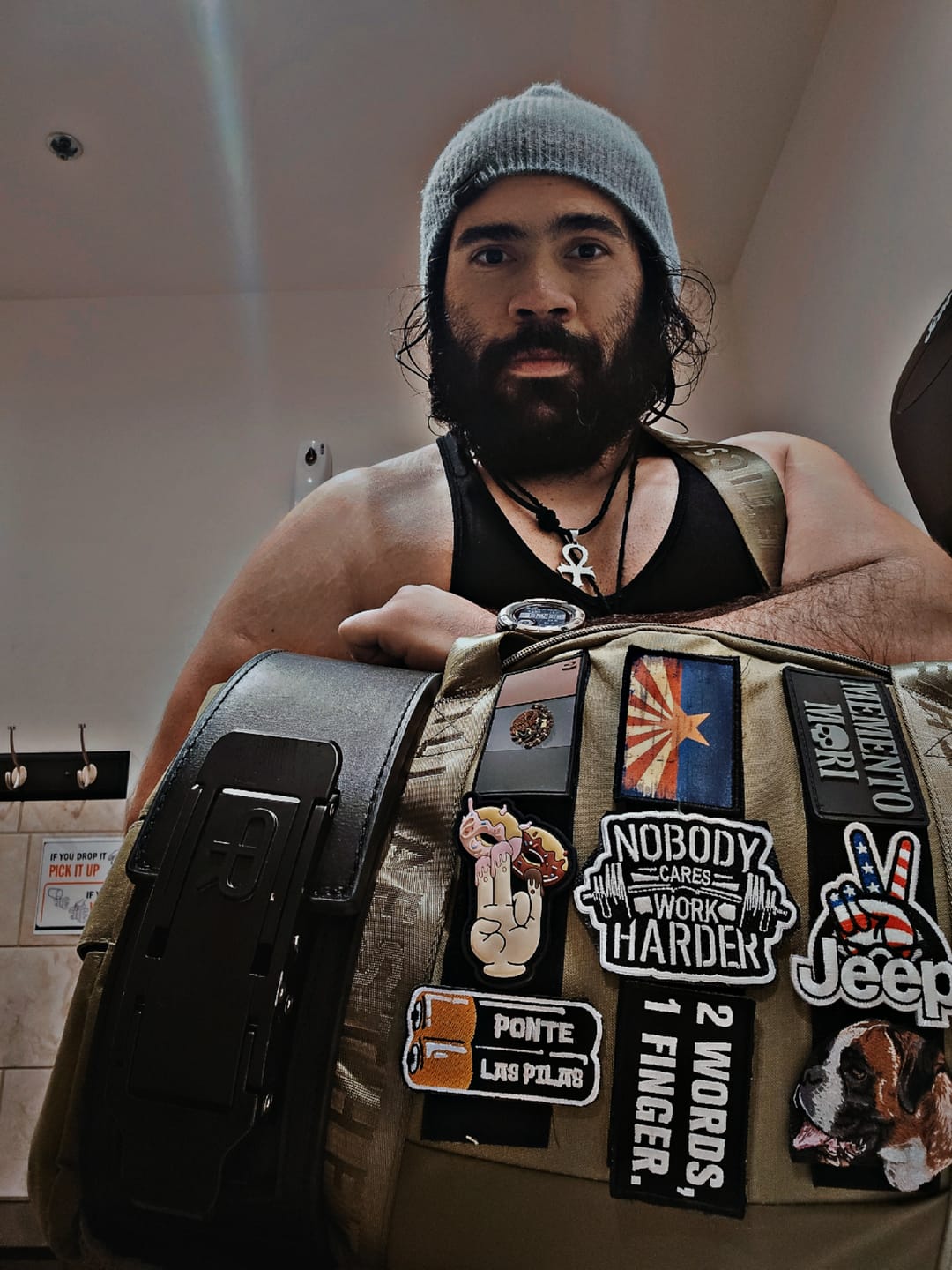 Customer photo review of PR Lifestyle Ratchet Lever Belt