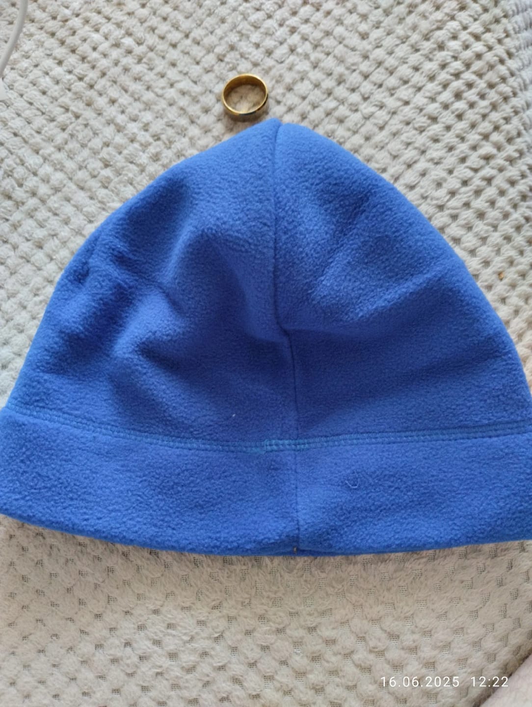 Customer photo review of Winddichte Polar-Fleece Mütze