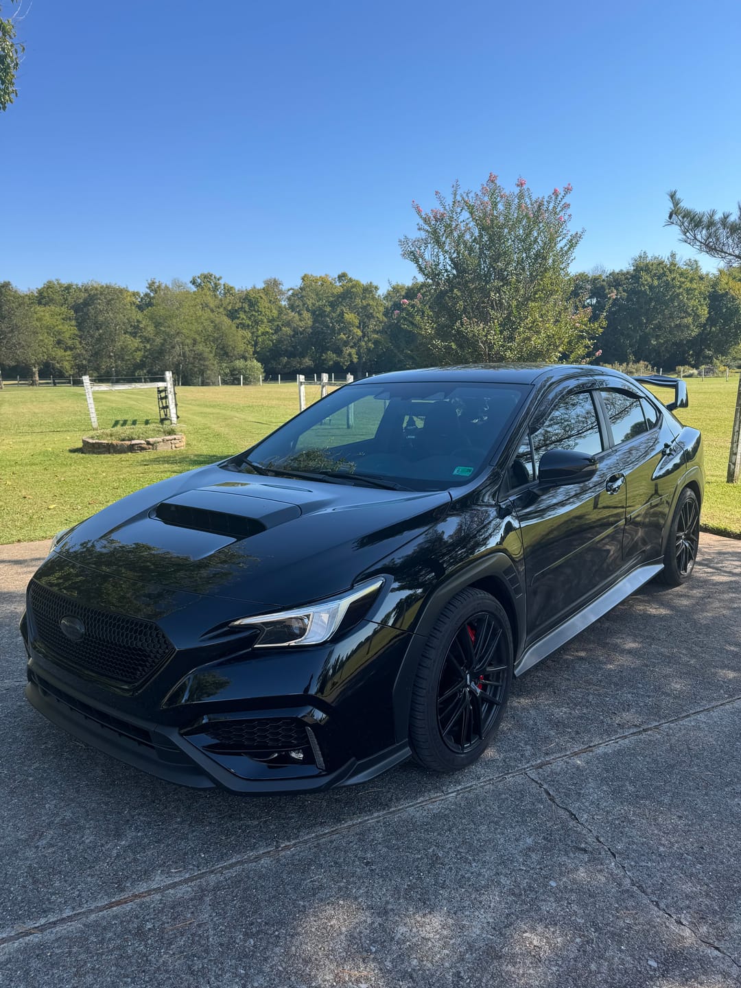 Customer photo review of 2022-Up Subaru WRX | JDM Clip-On Style Side Vent Window Visors Rain Guard