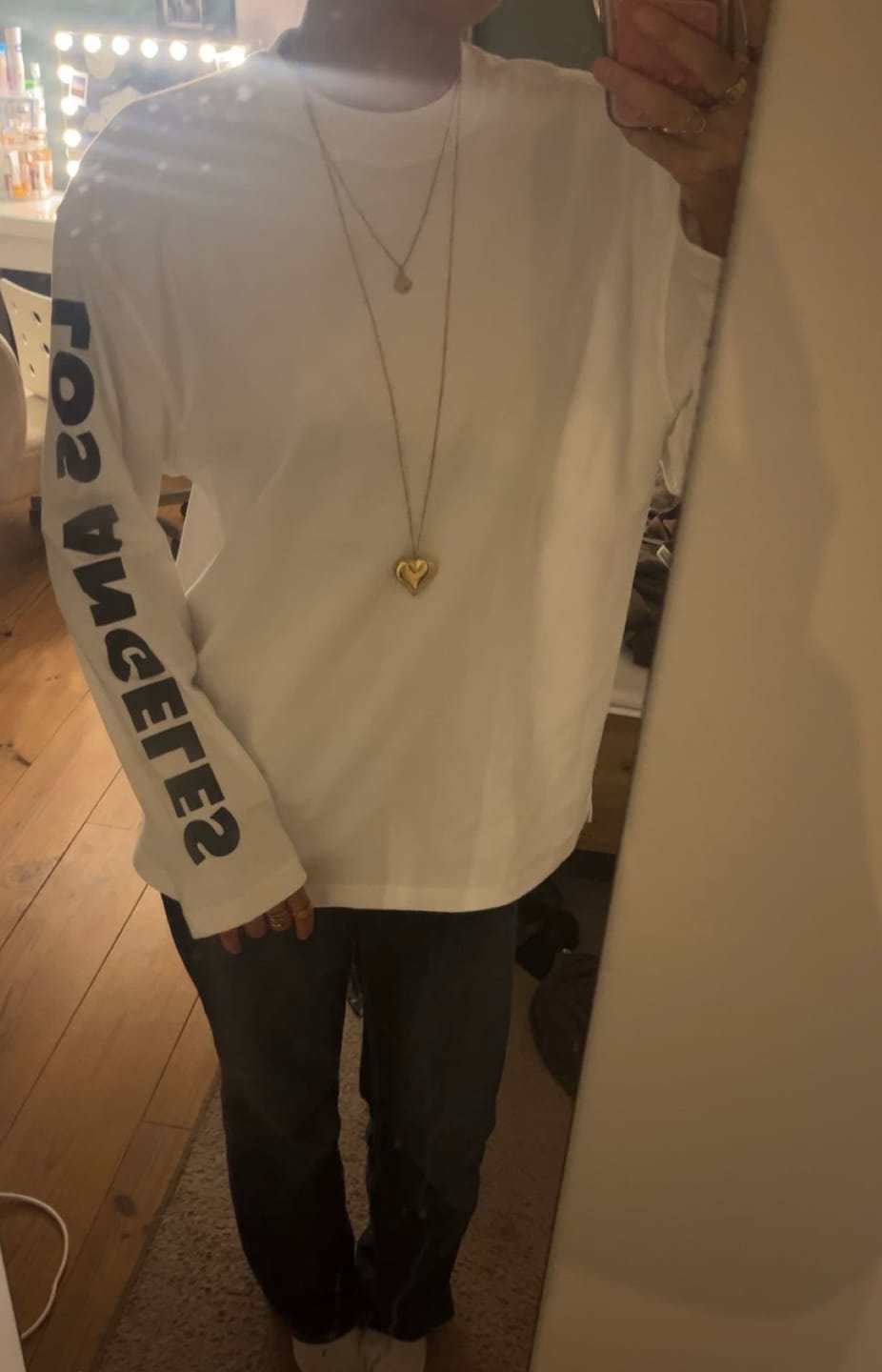 Kundenbewertung mit Foto von LONGSLEEVE T-SHIRT WHITE
