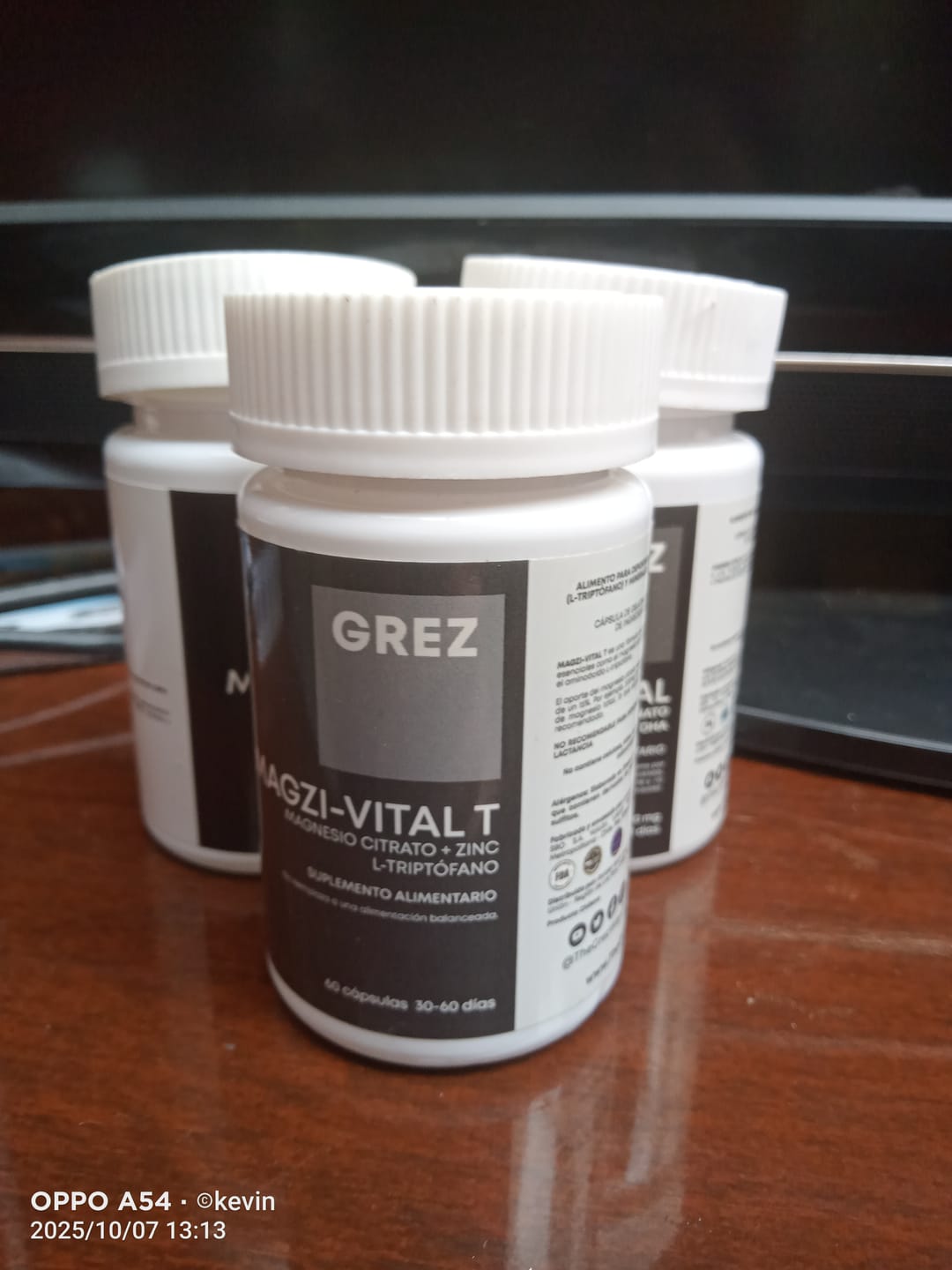 Customer photo review of MAGZI-VITAL - 800mg magnesio citrato + zinc