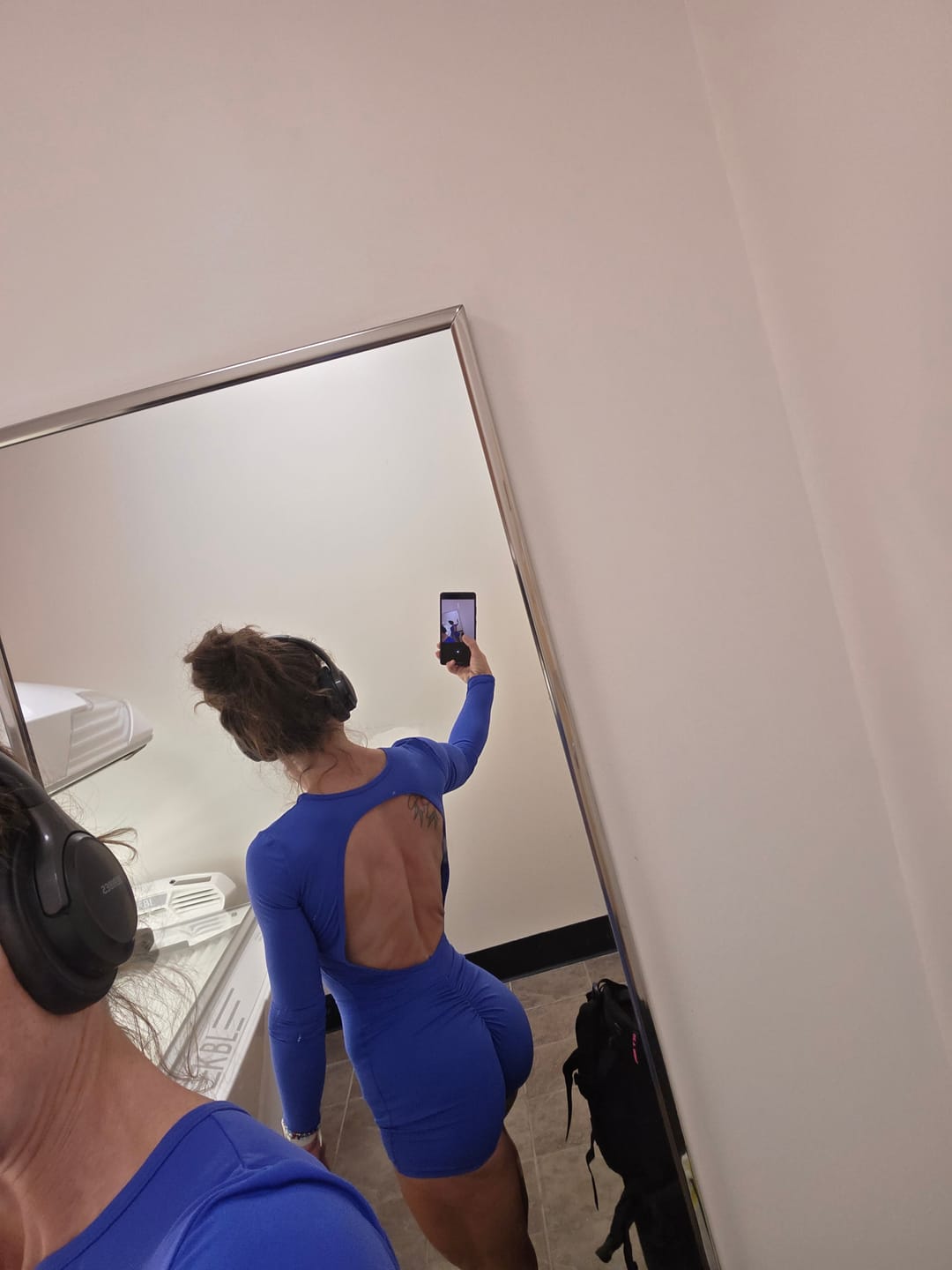 Customer photo review of Luxe Bodysuit Short