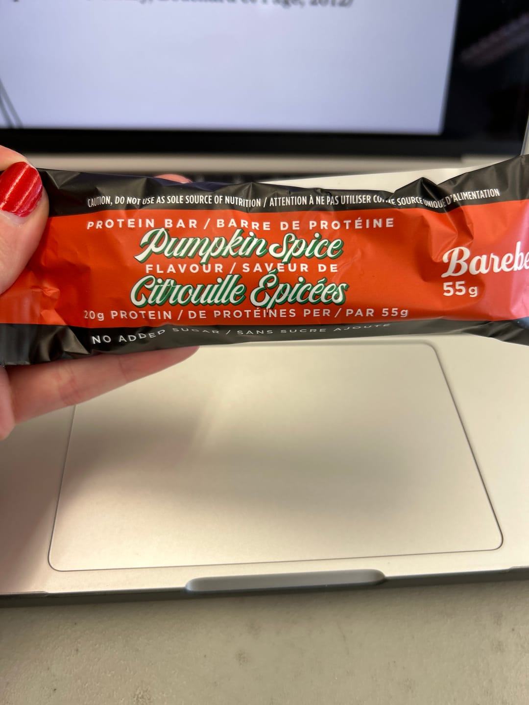 Customer photo review of Barebells - Barre Protéinée - 55g