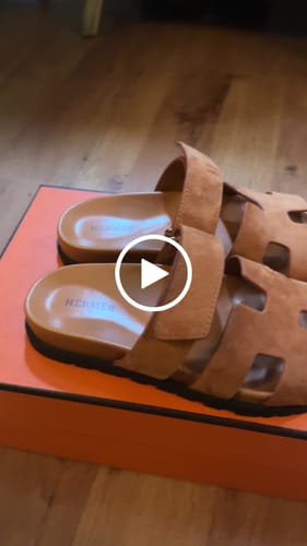 Customer video review of HM Chypre Sandal Caramel Brown Suede 202810