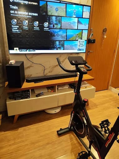 Customer photo review of Bicicleta Ergométrica Smart Bike Magnetic MegaGym