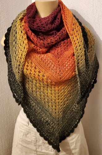 Customer photo review of YarnArt Flowers