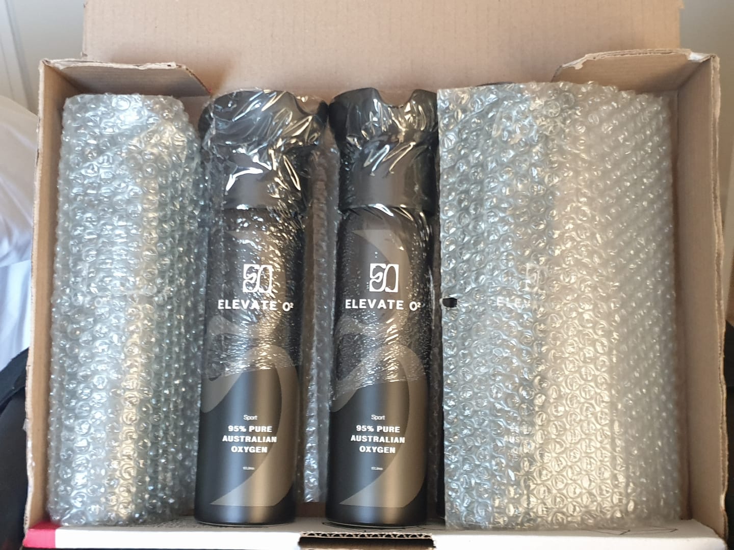 Customer photo review of Elevate O2 Race Prep Bundle - Athlete Pack