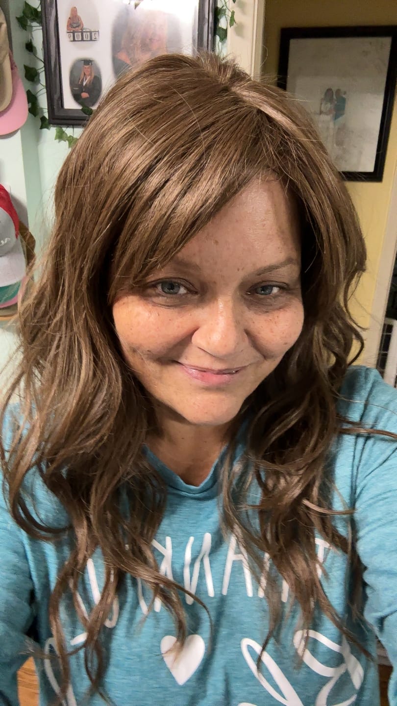 Customer photo review of SWEET ROMANCE - Medium Brown