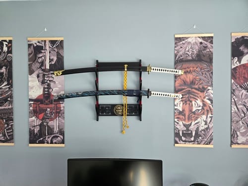 Customer photo review of Jin Sakai Katana – Ghost of Tsushima Edition