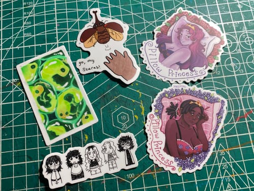Customer photo review of Custom Sticker Sale - 3"