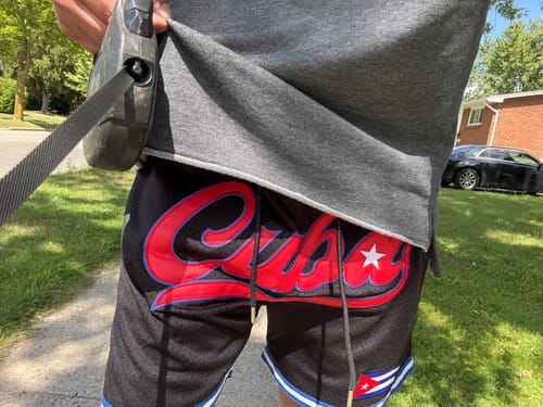 Customer photo review of Cuba Heritage Basketball Shorts