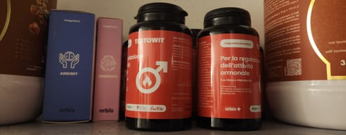 Customer photo review of TESTOWIT - Regolazione ormonale 120 cps NEW!