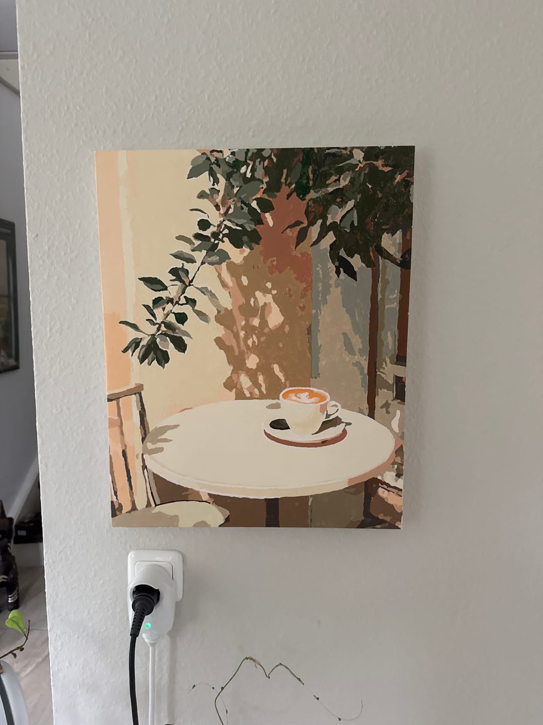 Customer photo review of Malen nach Zahlen - Morgenkaffee