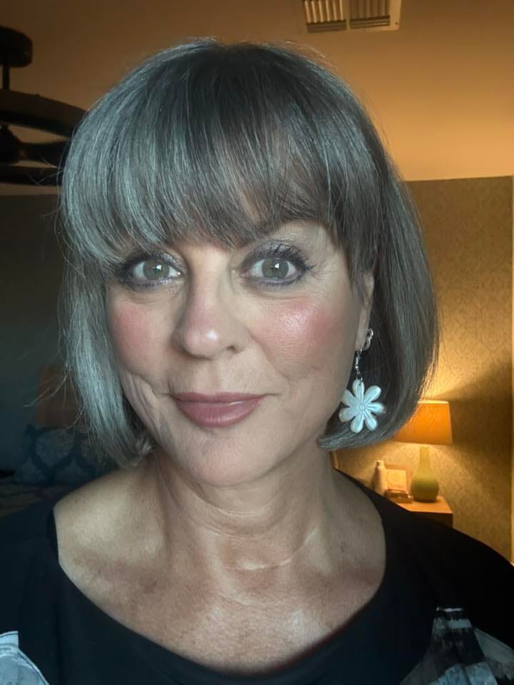 Customer photo review of Blueberry Fields Thicker Hair Bundle