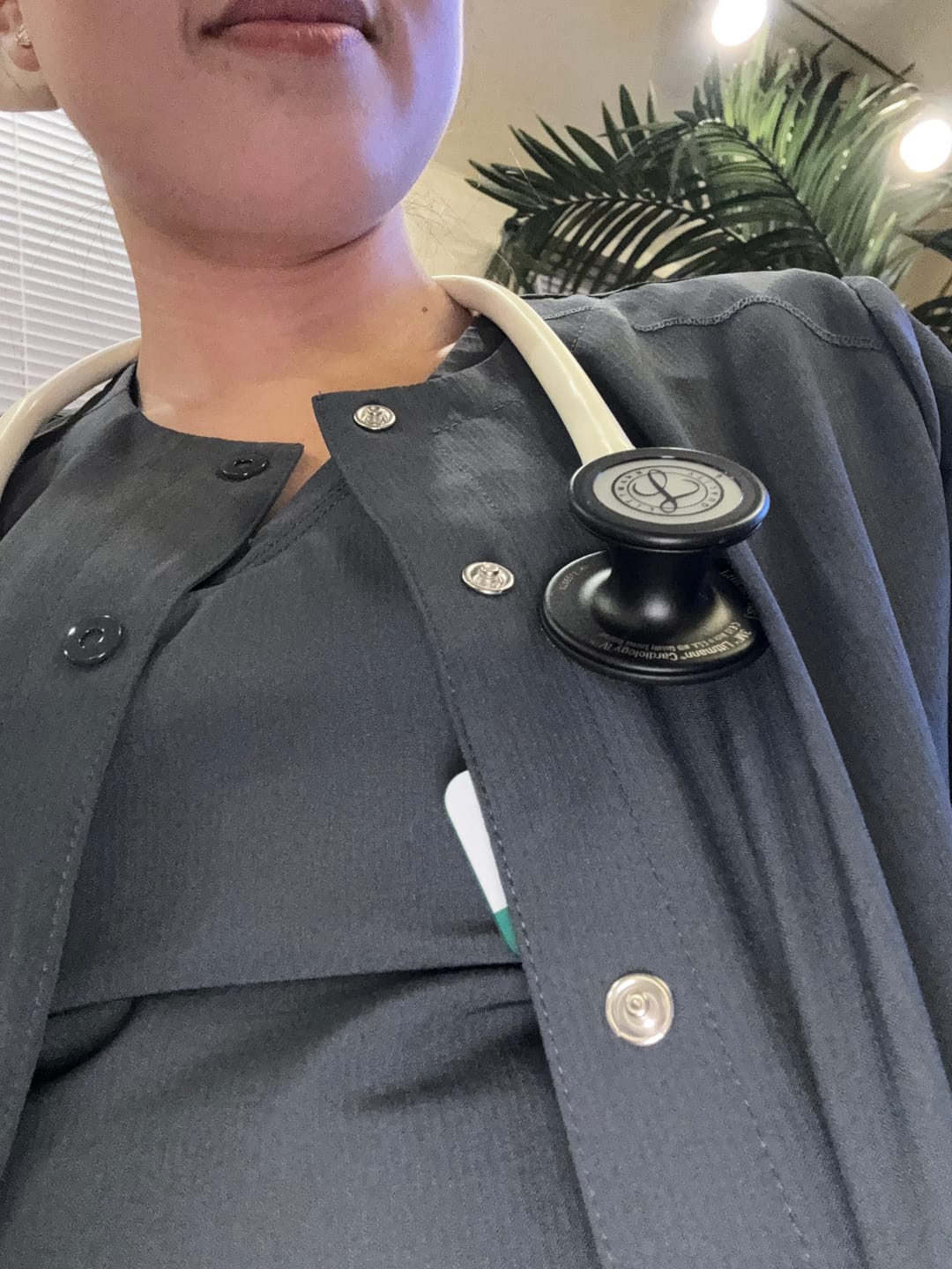 Customer photo review of Littmann Cardiology IV Diagnostic Stethoscope: Alabaster Satin 6186C