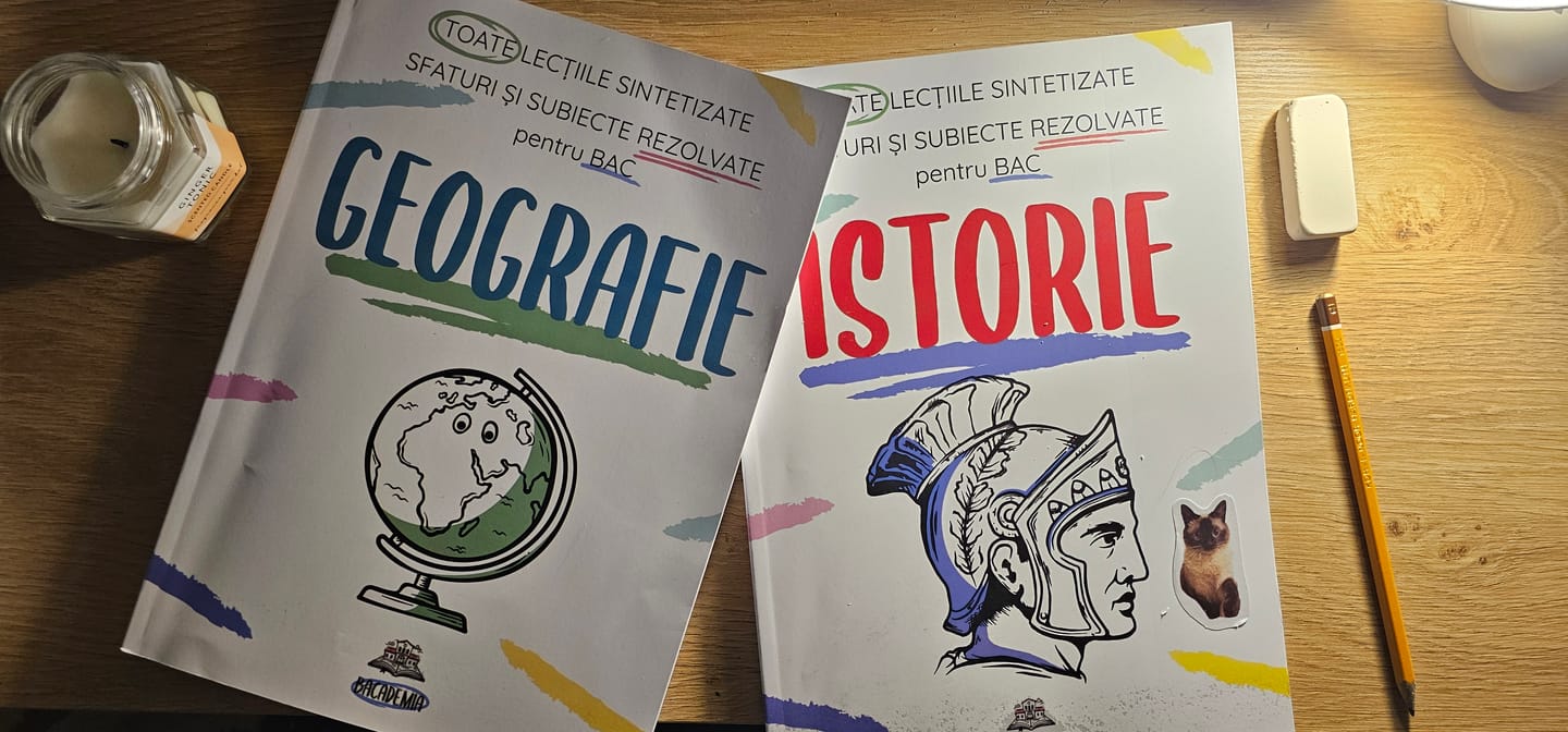 Customer photo review of Pachet Bacalaureat (Istorie + Geografie) Bacademia