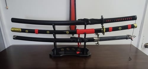 Customer photo review of Premium Stand 3 places