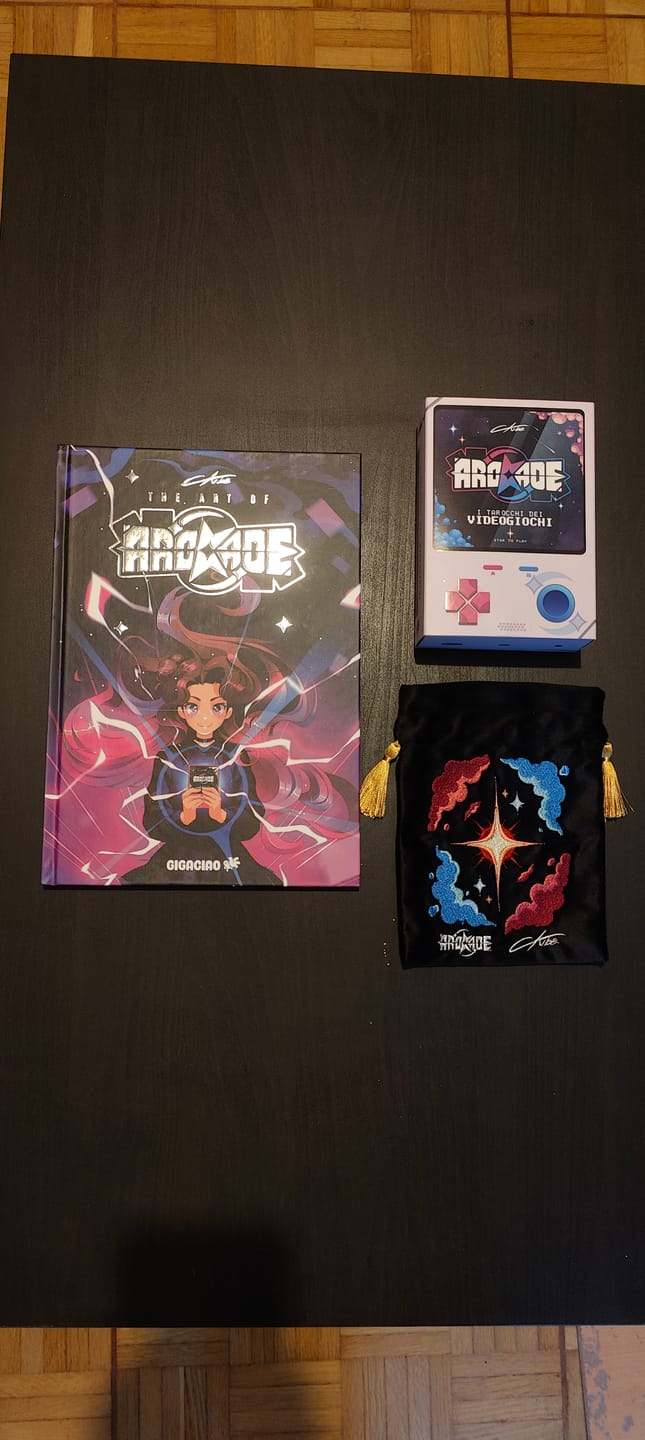 Customer photo review of PREORDINE The Art of ArCKade - l'Artbook di Ckibe Variant Edition