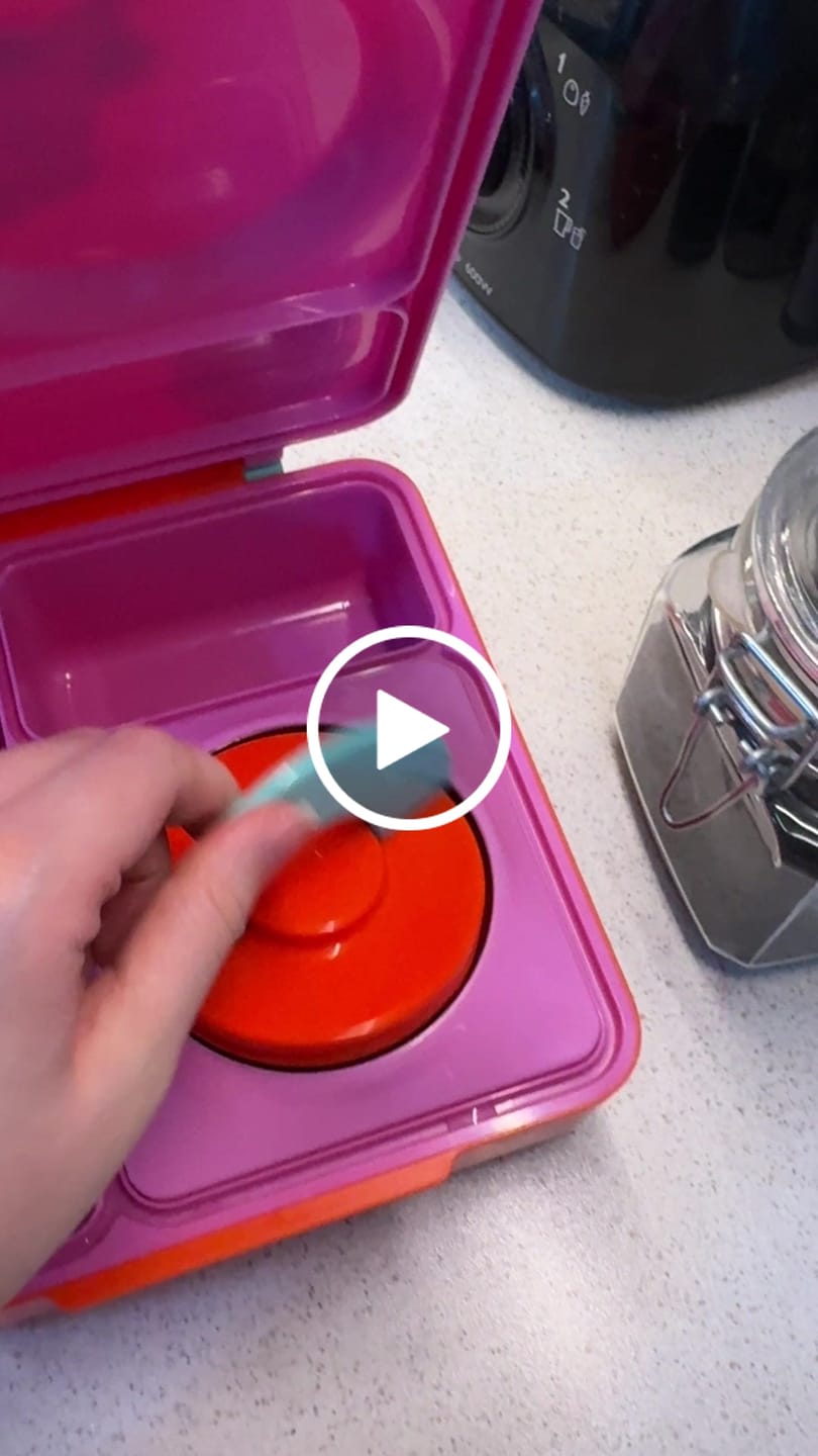 Customer video review of OmieBox Thermos Bento Lunch Box 250ml