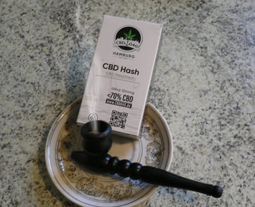 Customer photo review of CBD Haschisch Ultra Strong 70% CBD