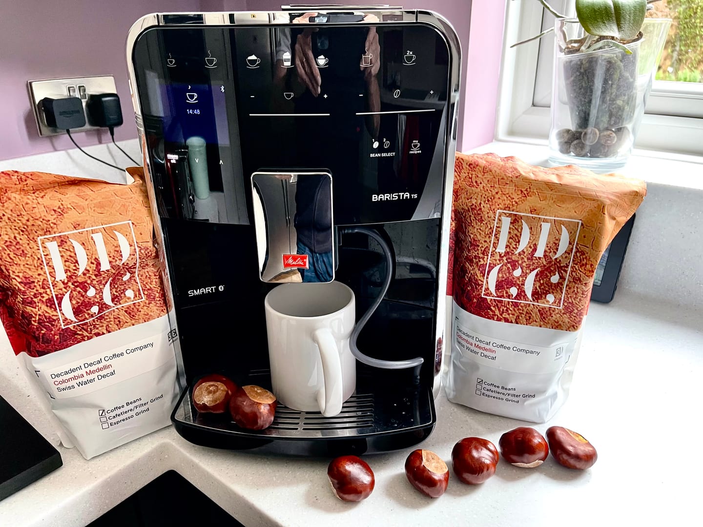 Customer photo review of Colombia Decaffeinated Coffee - Swiss Water Decaf Coffee Process - Strength 3 - Decadent Decaf