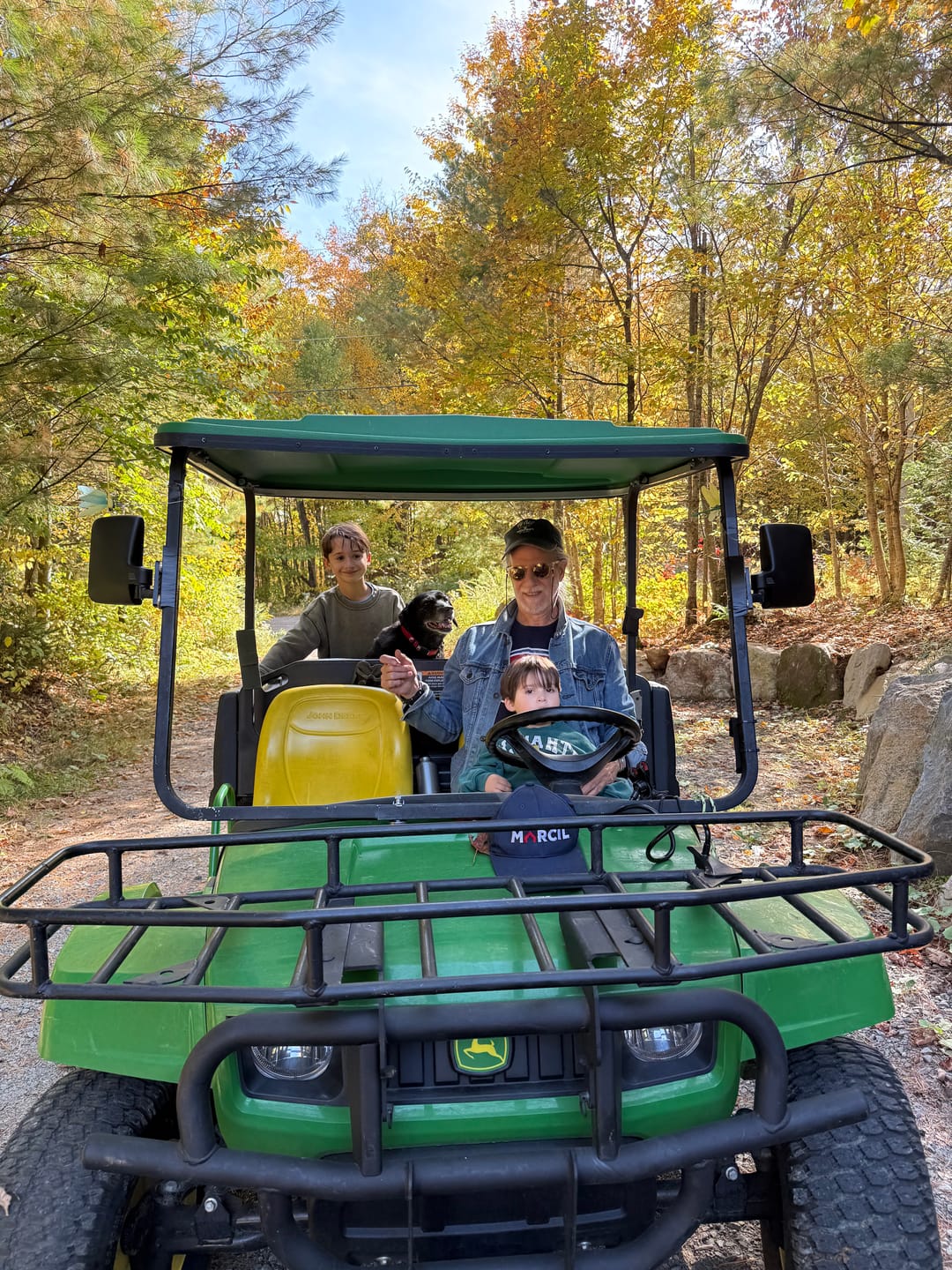 Customer photo review of 220Lbs Magnetic Side Mirrors for UTV Golf Cart Tractor Forklifts