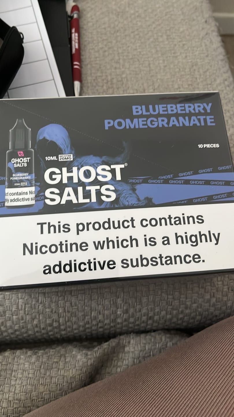 Customer photo review of Ghost Salts 10ml - 2% Nikotyny - E-Liquid z Solą nikotyny