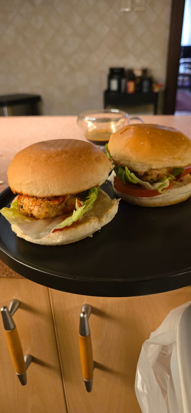 Customer photo review of Tallow High Protein Burger Bun