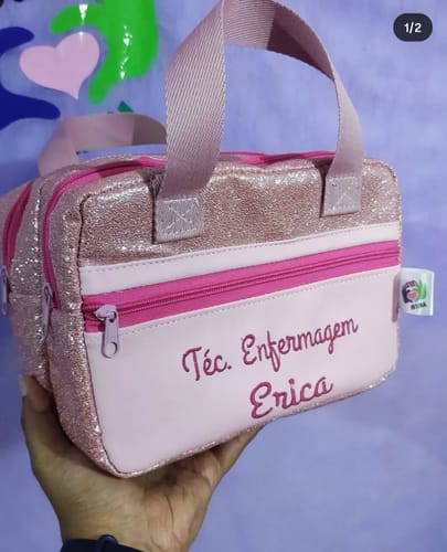 Customer photo review of DOLLARO 0.8MM COM FUNDO DE MALHA COR ROSA BEBE