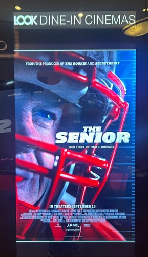 Customer photo review of The Senior: My Amazing Year as a 59-Year-Old College Football Linebacker