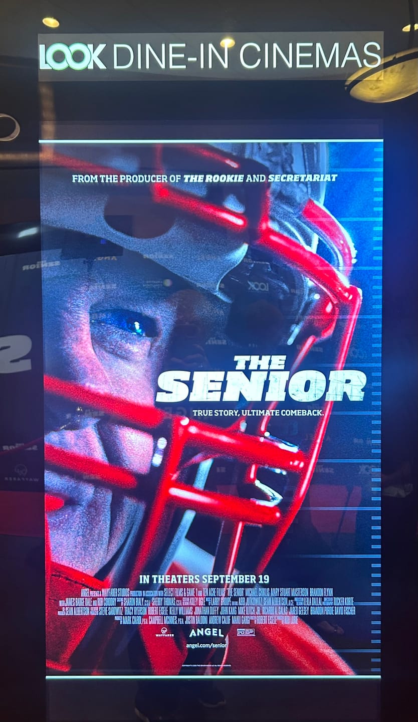 Customer photo review of The Senior: My Amazing Year as a 59-Year-Old College Football Linebacker