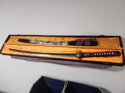 Customer photo review of Katana personnalise