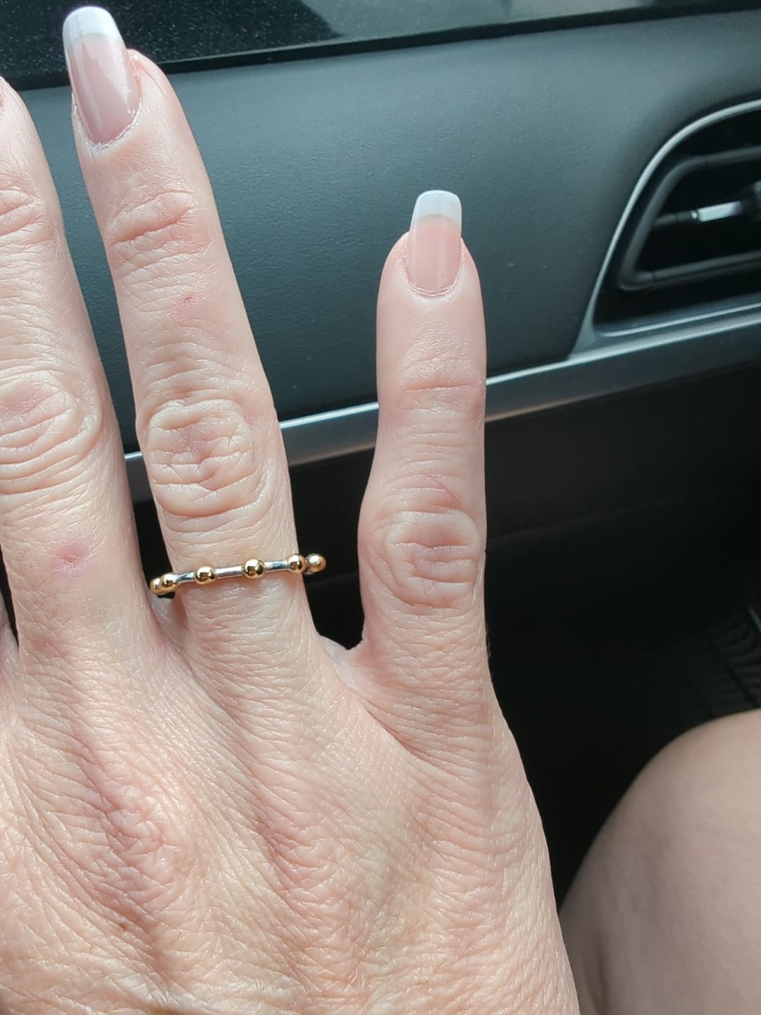 Customer photo review of BELIEF ROSARY -Silver- Ring