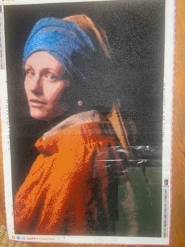 Customer photo review of Diamond Painting sealer