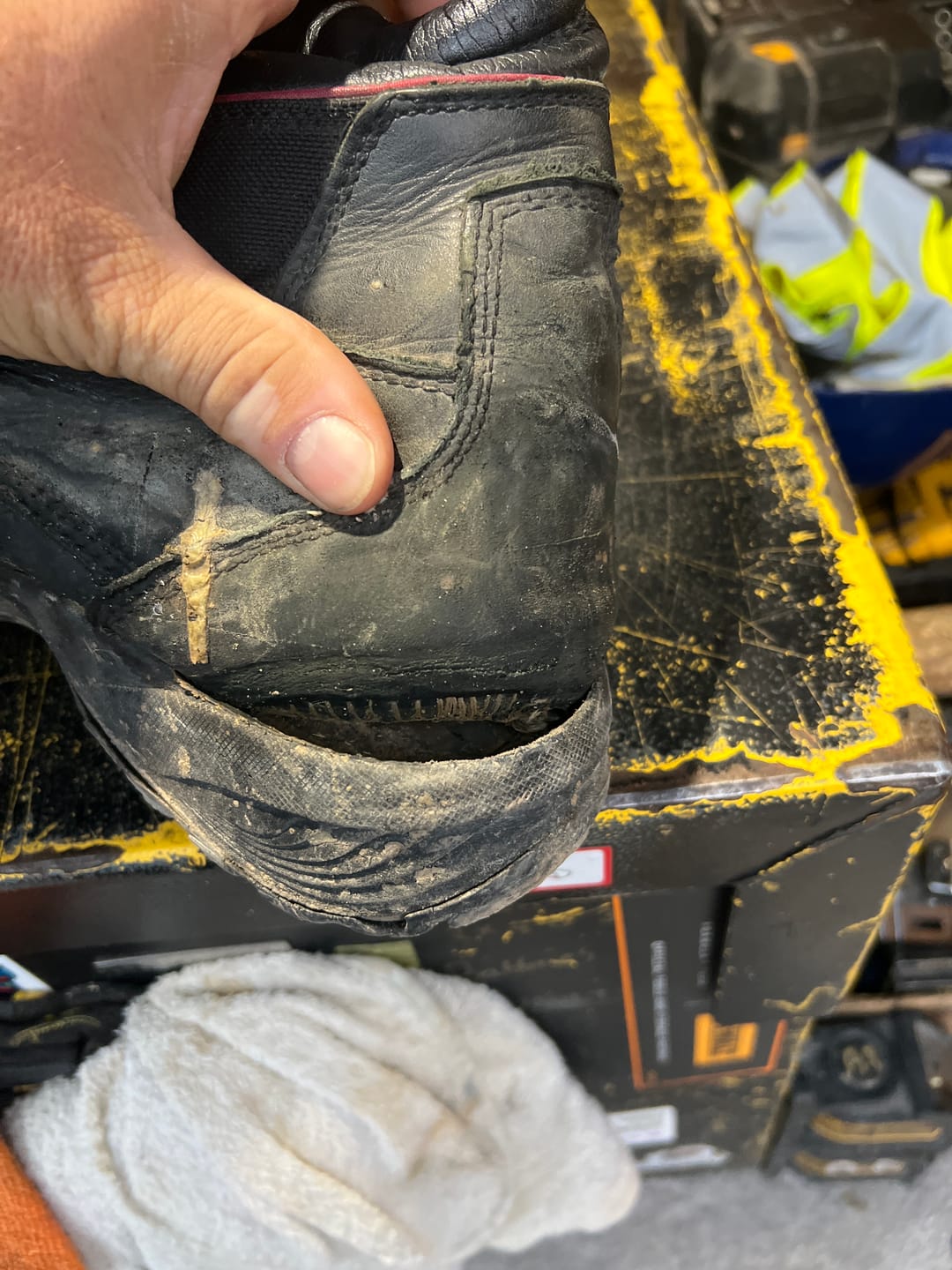 Customer photo review of Spiro Waterproof Safety Boot S3 Black