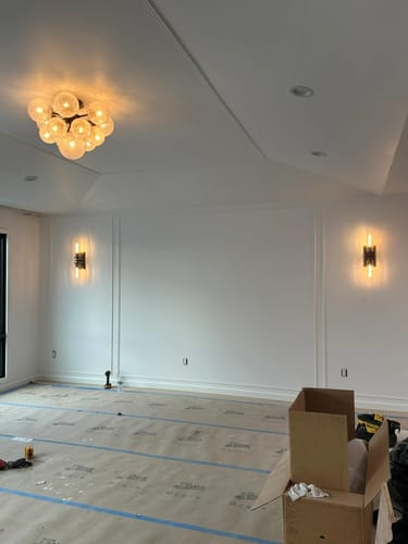 Customer photo review of Mendoza Flush Mount