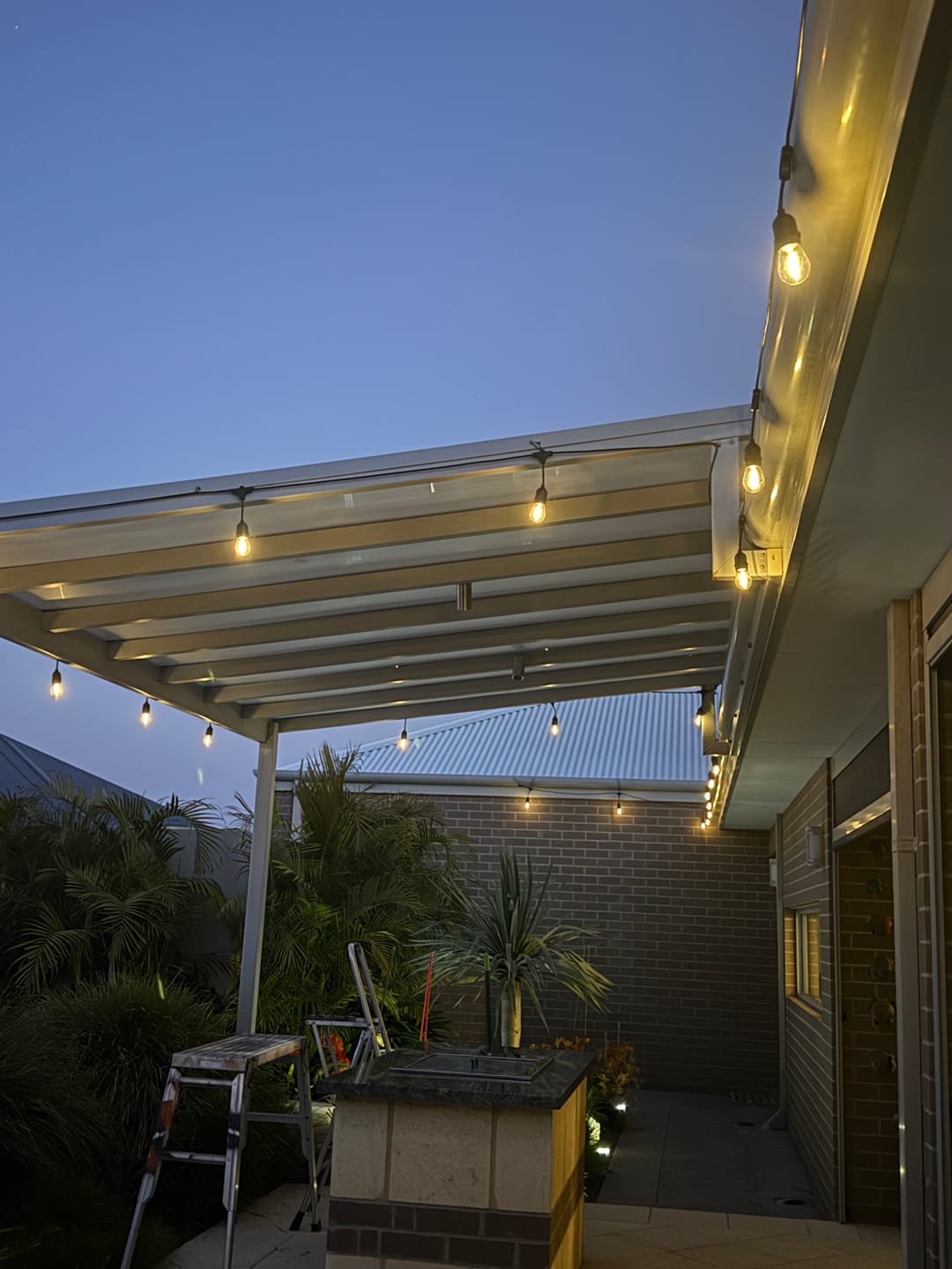 Customer photo review of Festoon Solar Lights (Series 2)