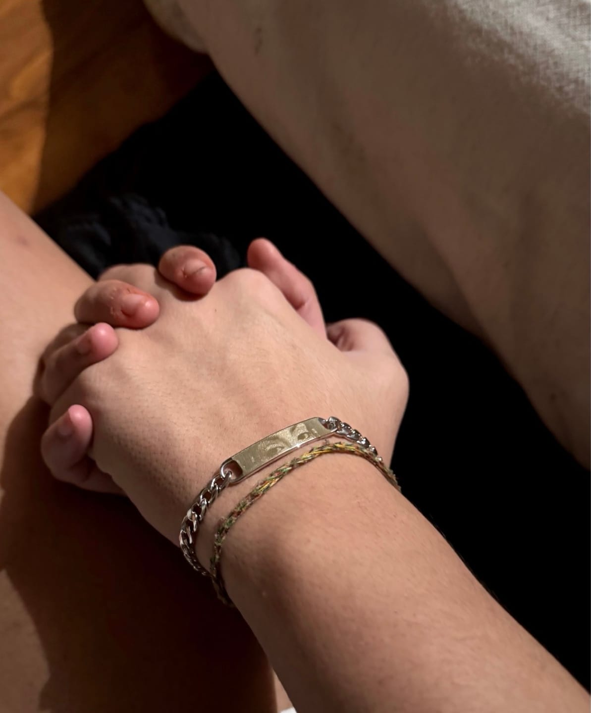 Customer photo review of Pulsera Eslabones Personalizada