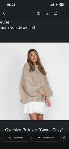 Customer photo review of Oversize Pullover "CasualCozy"