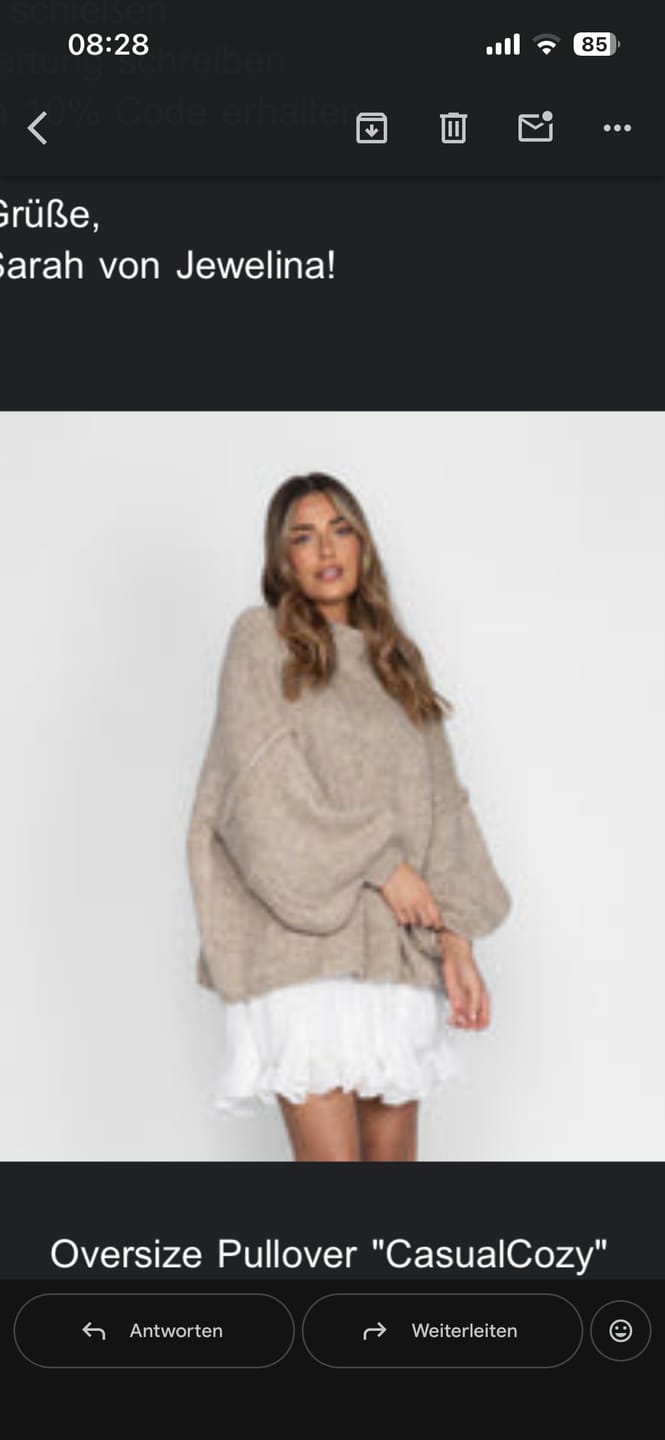 Customer photo review of Oversize Pullover "CasualCozy"