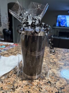 Customer photo review of (6 Pieces) Laser Engraved Tumbler | 20 oz