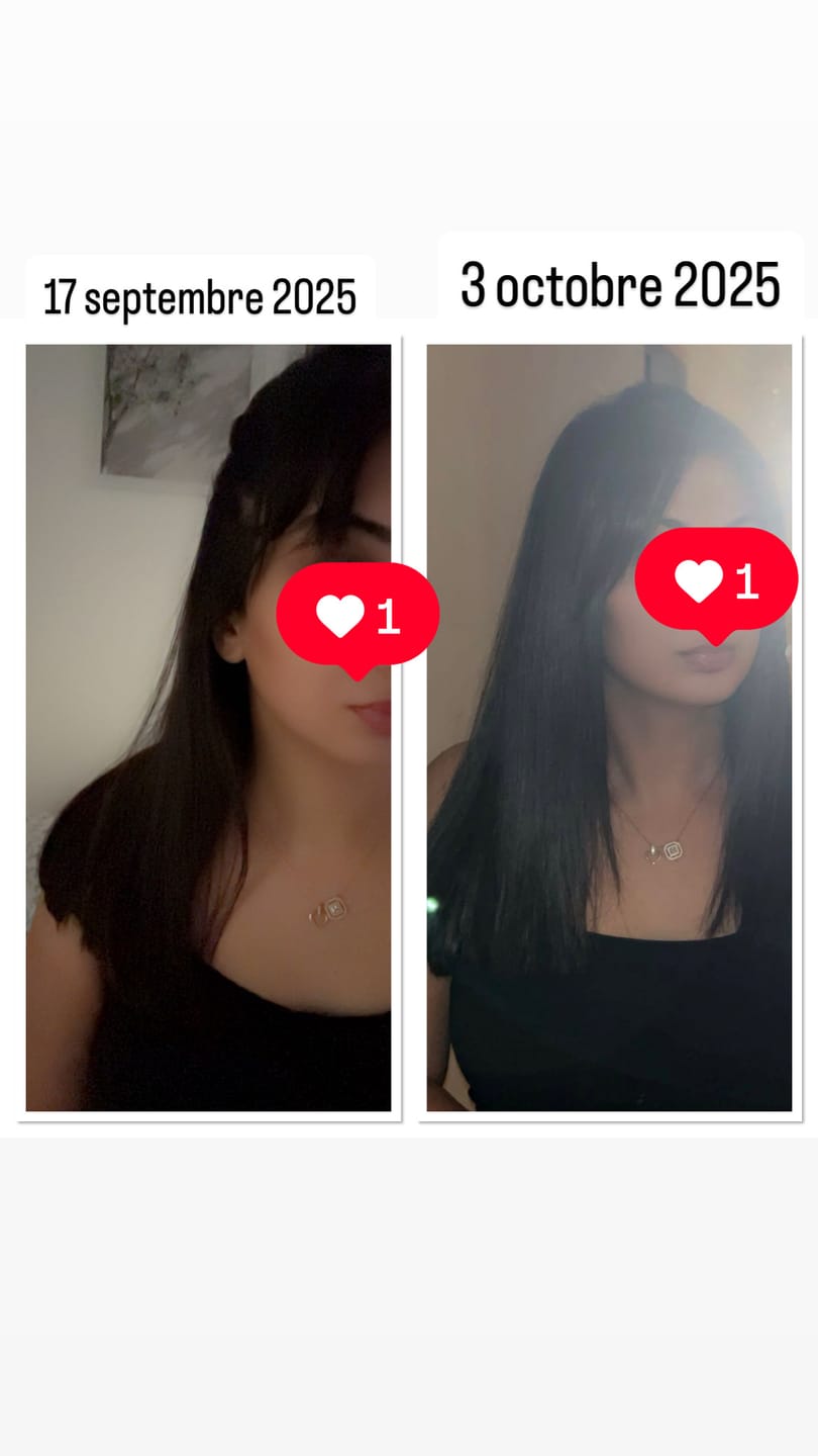 Customer photo review of La potion magique - Hair transformation