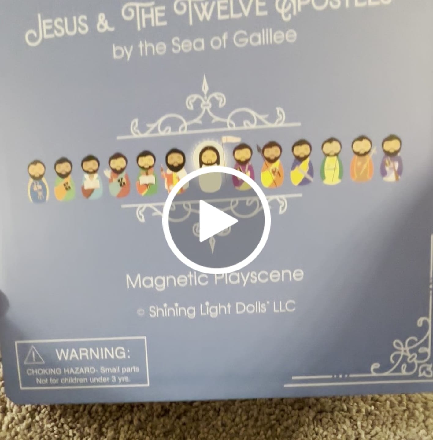 Customer video review of Jesus & the Twelve Apostles - Magnetic Playscene