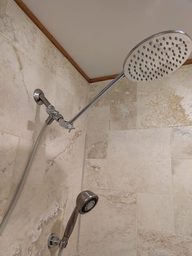 Customer photo review of 3-Way Shower Arm Diverter