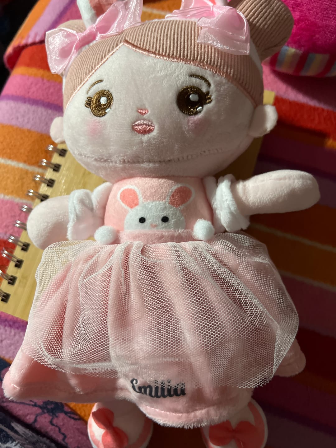 Customer photo review of Original personalisierte Puppen und Rucksäcke （Kaufen Sie 2 und erhalten Sie 15% Rabatt）