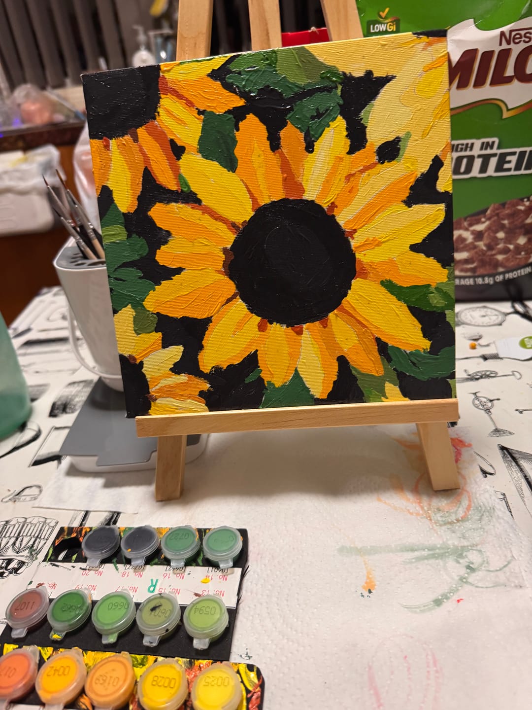 Customer photo review of Vibrant Sunflower