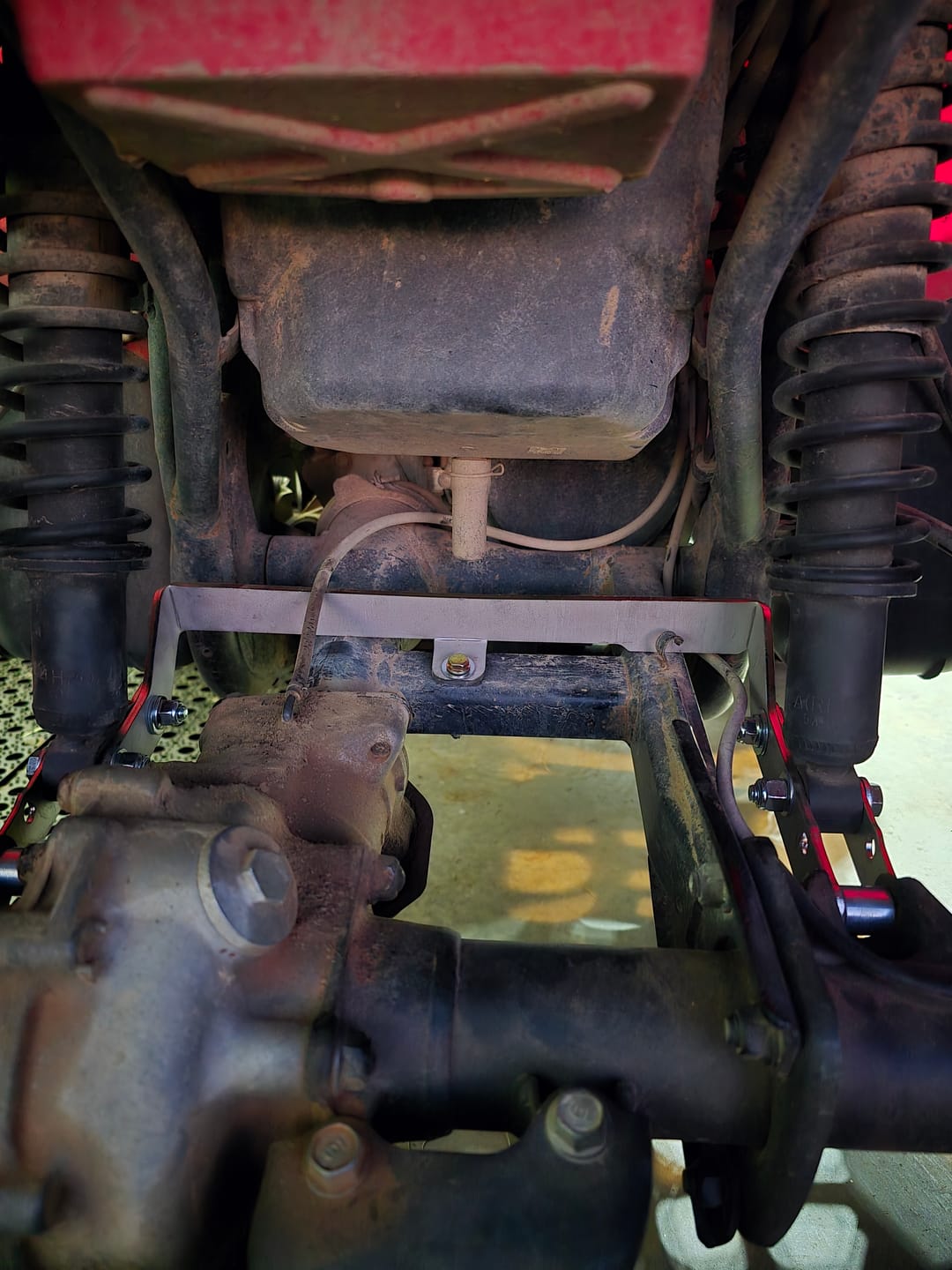 Customer photo review of 1995 to 2011 Honda Foreman 400/450/500 — Long Travel Suspension Kit