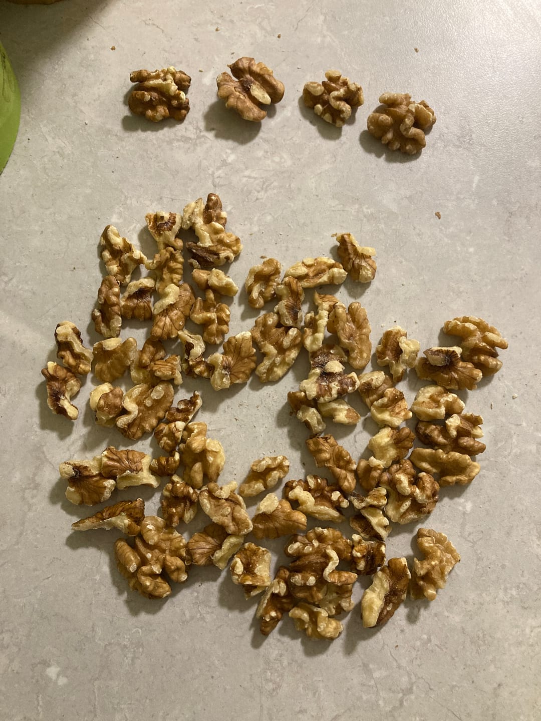 Customer photo review of Raw Australian Walnut Kernels